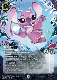 Engel - Experiment 624 238/204 – Winterzauber, Lorcana-Karte Deutsch