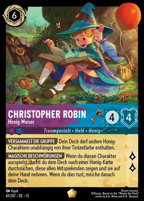 Christopher Robin - Honig-Weiser #061 Angriff der Ranke! Disney Lorcana-Karte (Near Mint)