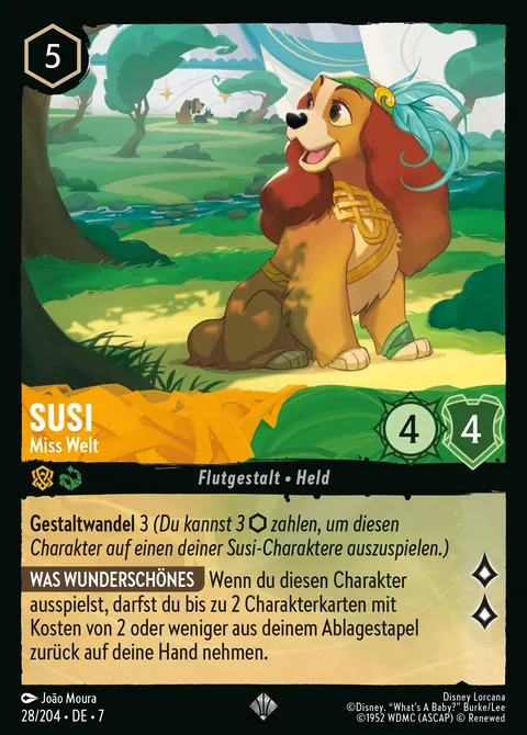 Susi - Miss Welt #028 Archazias Insel Disney Lorcana-Karte (Near Mint)