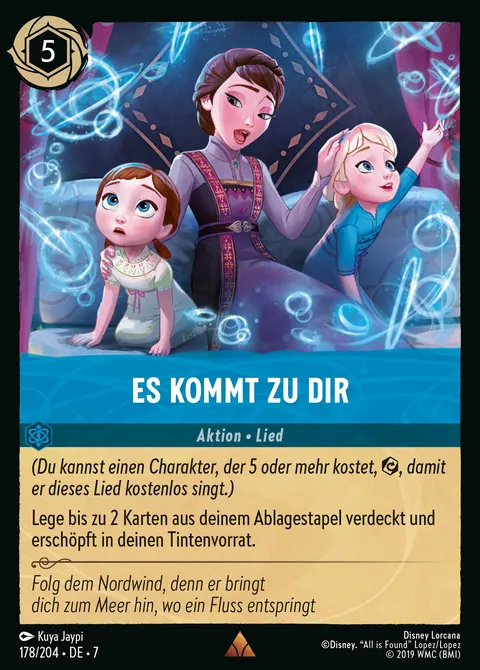 Es kommt zu dir #178 Archazias Insel Disney Lorcana-Karte (Near Mint)