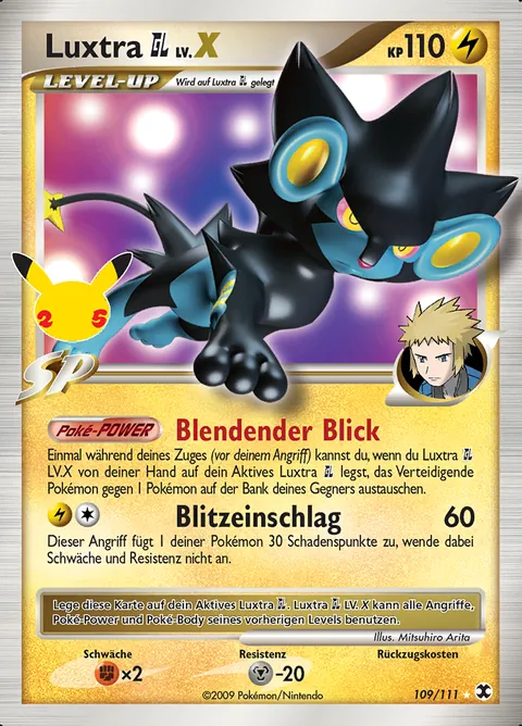 Luxtra GL 109/111 Celebrations Klassische Kollektion (CEL:CC) Pokémon-Karte (Near Mint)