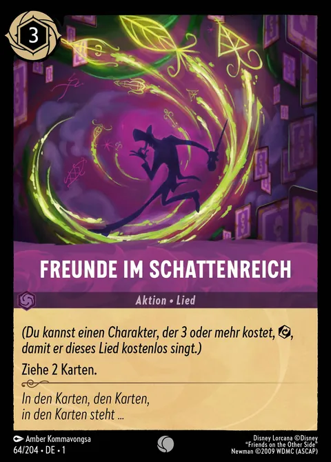 Freunde im Schattenreich #064 Das erste Kapitel Disney Lorcana-Karte (Near Mint)