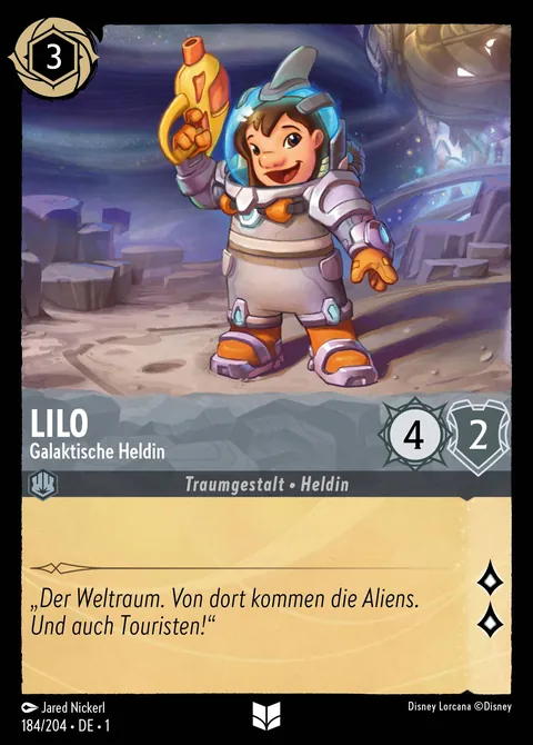Lilo - Galaktische Heldin #184 Das erste Kapitel Disney Lorcana-Karte (Near Mint)
