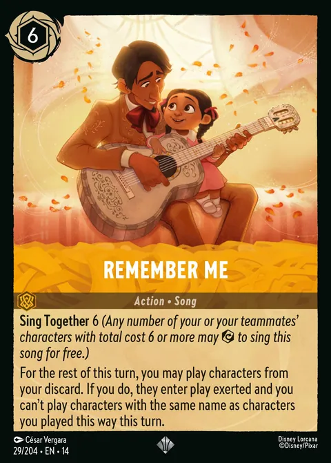 Remember Me #029 Hyperia City Disney Lorcana card (Near Mint)