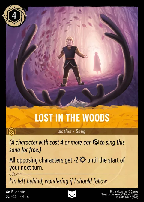 Lost in the Woods #029 Ursula's Return Disney Lorcana card (Near Mint)