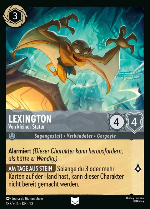 Lexington - Von kleiner Statur #183 Geflüster aus der Tiefe Disney Lorcana-Karte (Near Mint)