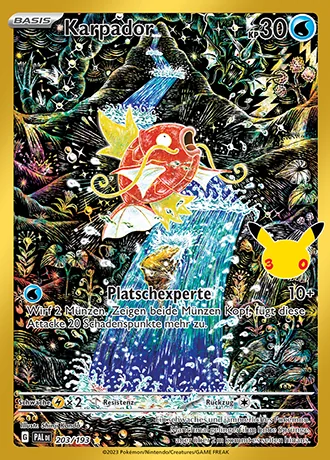 Karpador 203/193 30 Jahre: Klassische Sammlung Pokémon-Karte (Near Mint)