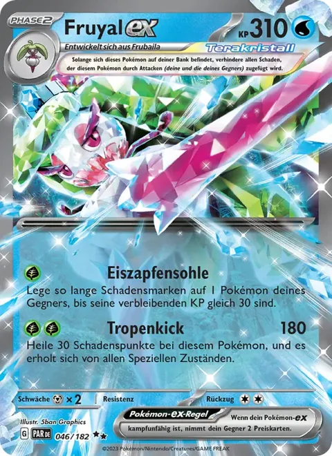 Fruyal-ex 046/182 Paradoxrift (PAR) Pokémon-Karte (Near Mint)