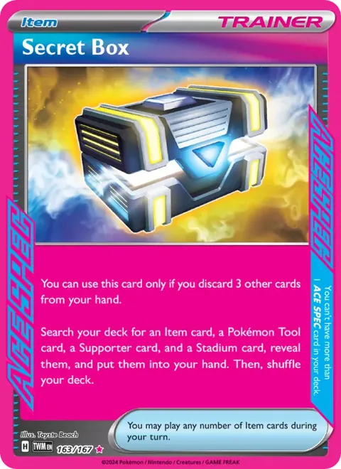 Secret Box 163/167 Twilight Masquerade (TWM) Pokémon card (Near Mint)