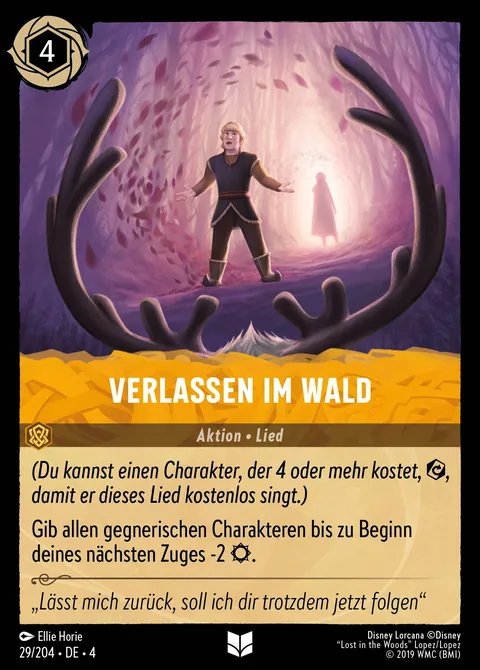 Verlassen im Wald #029 Ursulas Rückkehr Disney Lorcana-Karte (Near Mint)