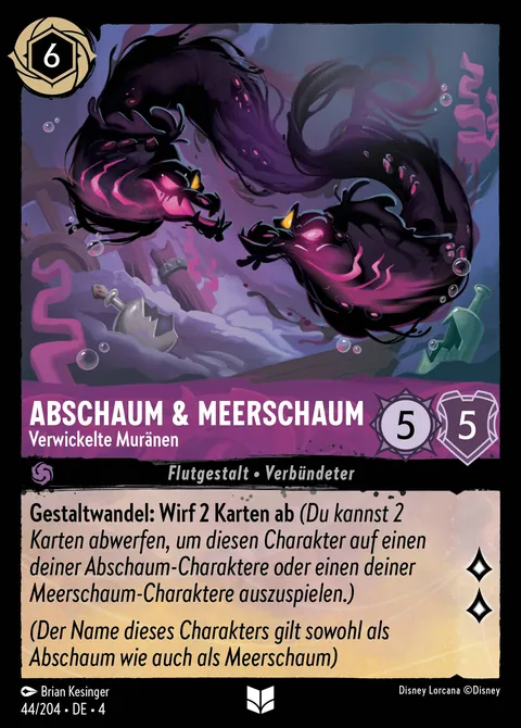 Abschaum & Meerschaum - Verwickelte Muränen #044 Ursulas Rückkehr Disney Lorcana-Karte (Near Mint)