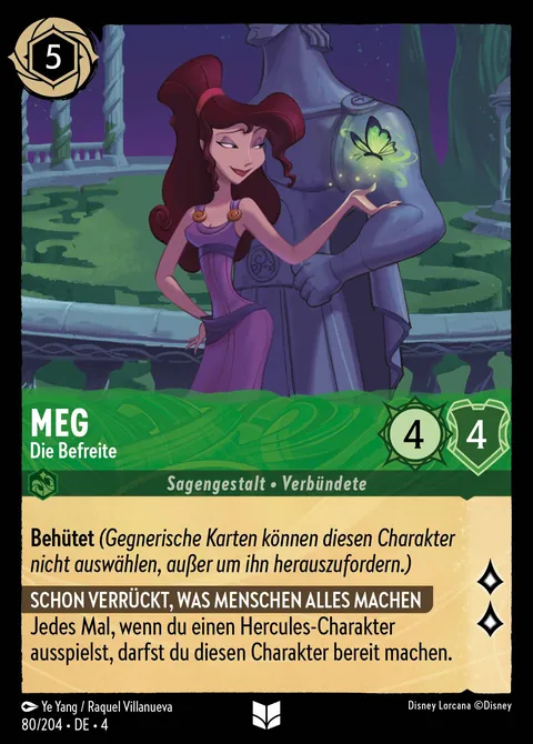 Meg - Die Befreite #080 Ursulas Rückkehr Disney Lorcana-Karte (Near Mint)