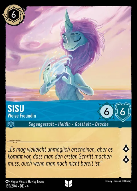 Sisu - Weise Freundin #155 Ursulas Rückkehr Disney Lorcana-Karte (Near Mint)